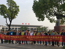 贝德技术部邱经理出国调试